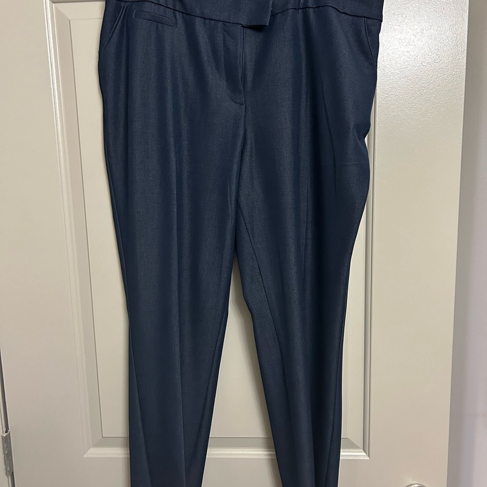 Investments Blue Tailored Trousers